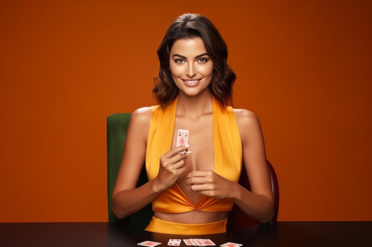 Pemain bermain Bandar Ceme di meja live-dealer dan777apk dengan fokus dan strategi